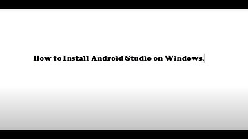 How to install Android Studio complete guide | Install Android Studio and Java on windows 10 | 2020