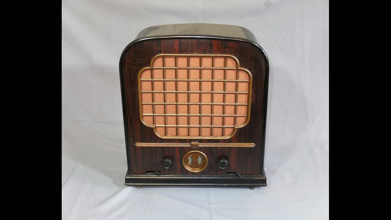 Working Telefunken Tube Radio 33WL from 1930 Telefunken Röhrenradio