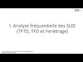 Tftd tfd et fentrage  1 transforme de fourier  temps discret transforme de fourier discrte