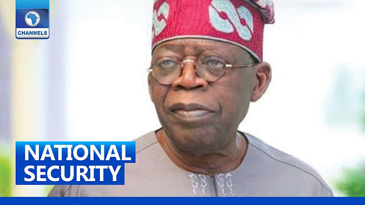 National Security: Tinubu Warns Against Divisive Tendencies