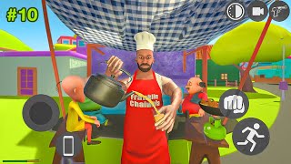 Franklin Become Chaiwala In Motu Patlu City Furfuri Nagar In Indian Bikes Driving 3D screenshot 3