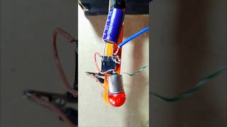 Flashing With Relay 😱 Experiment #shorts #youtube #electronic #viralvideo