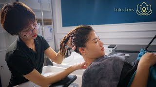 SLEEP WELL | Asmr Deep Relaxing Scalp Scratching, Facial Massage and Hair Shampoo