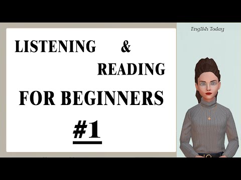 Video Luyện nghe tiếng anh cho người mới bắt đầu #1 - youtube