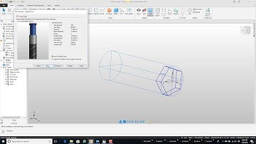 Creating a Pentagon on a Lathe using the Z-Axis Tool within FeatureCAM