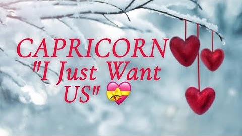 ♑️CAPRICORN "I Miss You" A Very Serious One to One Conversation DECEMBER 2025 Love Tarot Reading🎁