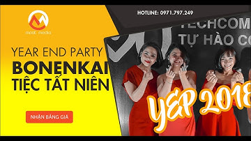 Tiệc tất niên Công ty tại Rooftop Bar  - Techcombank AMC Year End Party