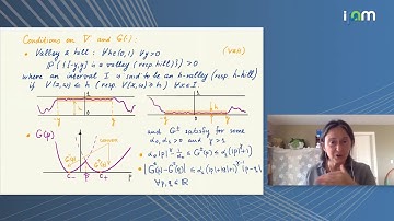 Elena Kosygina: "Stochastic homogenization of a class of nonconvex viscous HJ equations in one s..."