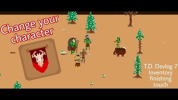 Inventory finishing touch - T.D. Devlog #7