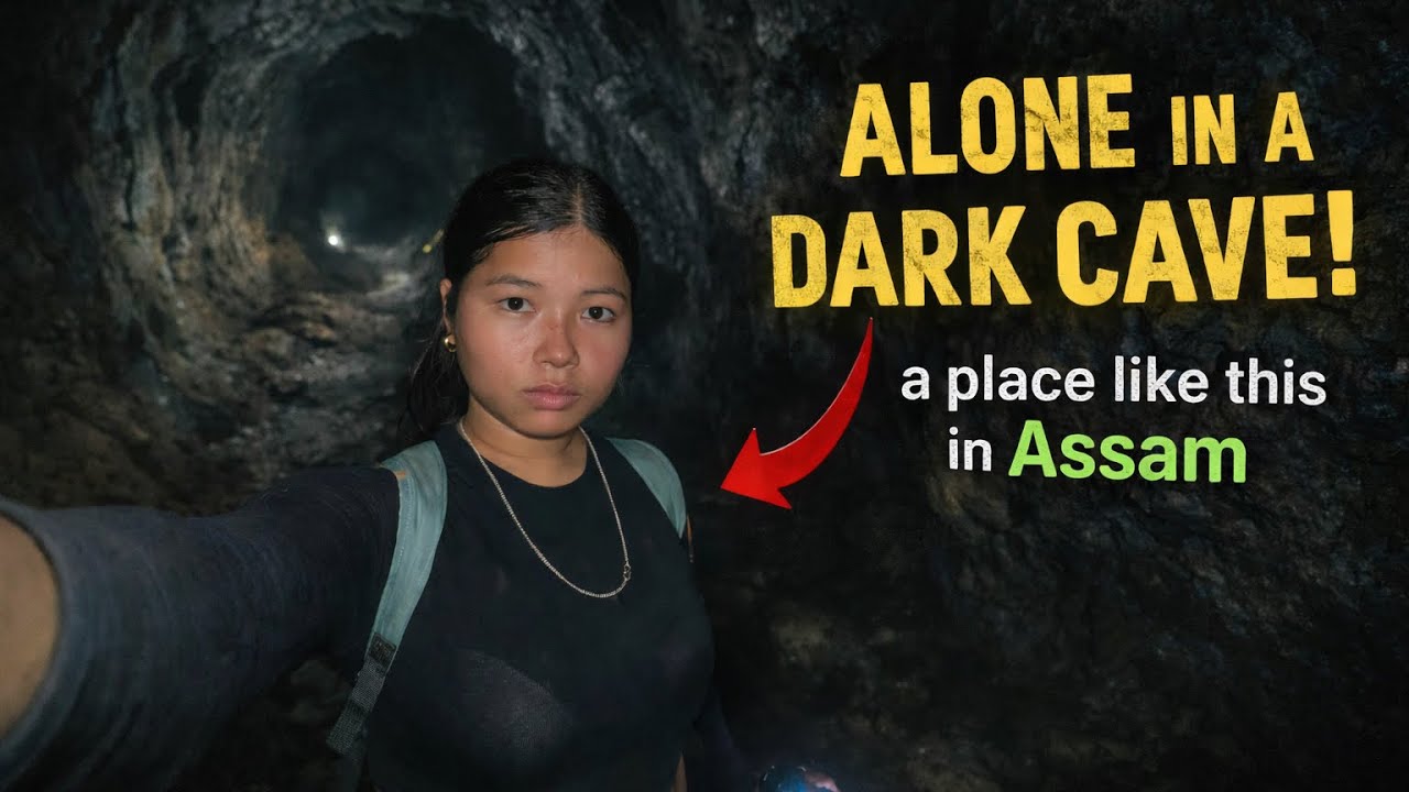 EXPLORING caves |  I Thought  Mae Kabhi Wapas Nahi Awungi 🙏🏻| Assam 