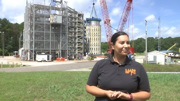 WEB EXCLUSIVE: A look at the SLS liquid oxygen structural test article