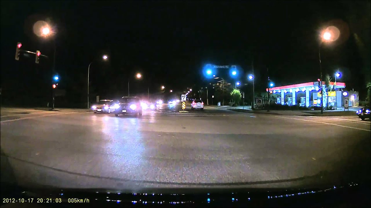 Red light runner caught on camera - YouTube