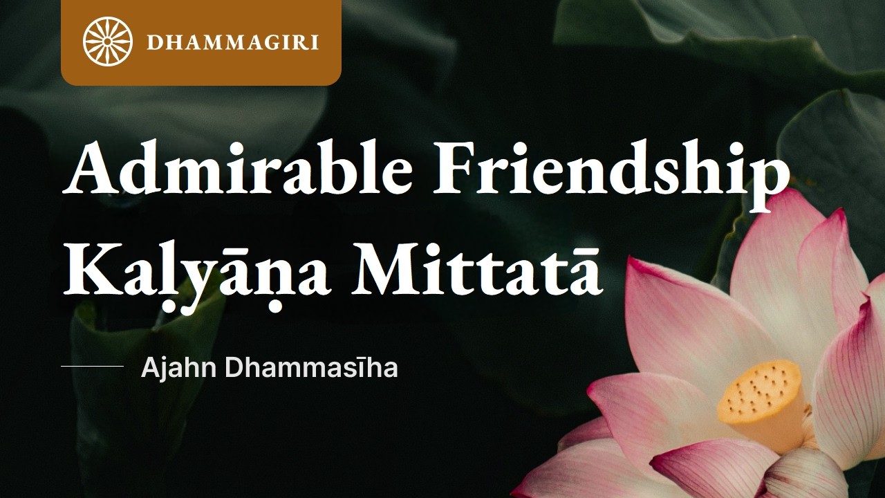 Sun. 15. Feb. 12:00 PM - Dhamma Talk and Discussion – Live at Dhammagiri with Ajahn Dhammasiha