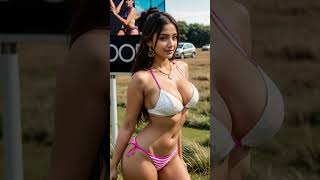 4K AI ART indian Lookbook Model Al Art video T bar