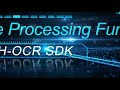 Unlock OCR Power: Table Restoration, Color Filtering, and Image Correction with Wintone OCR SDK!