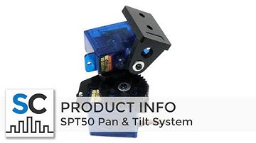 ServoCity SPT50 Sub-Micro Pan & Tilt System