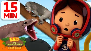 DANGEROUS LIZARDS IN THE JUNGLE! 😱❗ | Leo the Wildlife Ranger | #animals