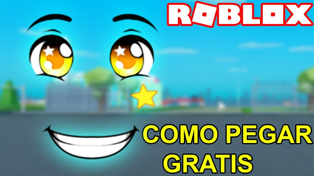 COMO PEGAR ROSTO GRATIS NO ROBLOX - BLOXY AWARDS (Winning Smile