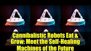 New Cannibalistic Robots Consume Other Machines to Grow and Heal on Their Own