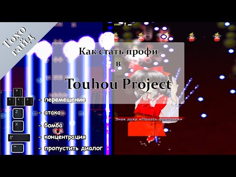 Видео: Как стать профи в Touhou Project【Гайд】