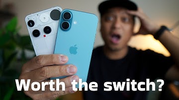 iPhone 16 vs Nothing Phone (3) Ultieme cameravergelijking! Is het de moeite waard om over te stap...