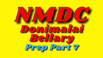 NMDC Donimalai Bellary GK Preparation Part 7 | NMDC Recruitment