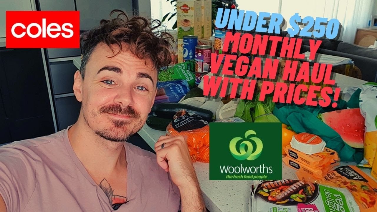 COLES & WOOLWORTHS Monthly Vegan Haul 2021   W/PRICES