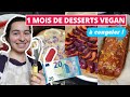 Mealprep  1 mois de desserts en 2h de cuisine i sans lait sans oeuf sans gluten  vegan