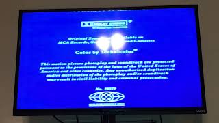 Closing To The Land Before Time 1998 Vhs Canadian Copy