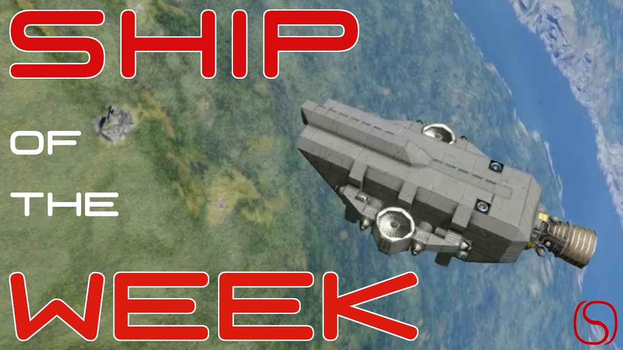 Ship of the Week - Rover Drop Ship - Space Engineers Ship Design Challenge