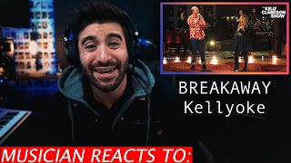 Musician Reacts To Sam Smith \& Kelly Clarkson - Breakaway Duet on Kellyoke