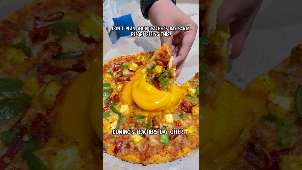 Celebrate Teacher’s Day 2026 with your favourite pizza! 🍕👩