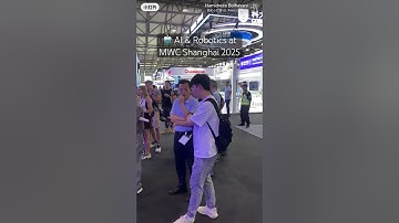 🤖 AI & Robotics at MWC Shanghai Expo 2025 | A New Era of Human-Robot Interaction ✨