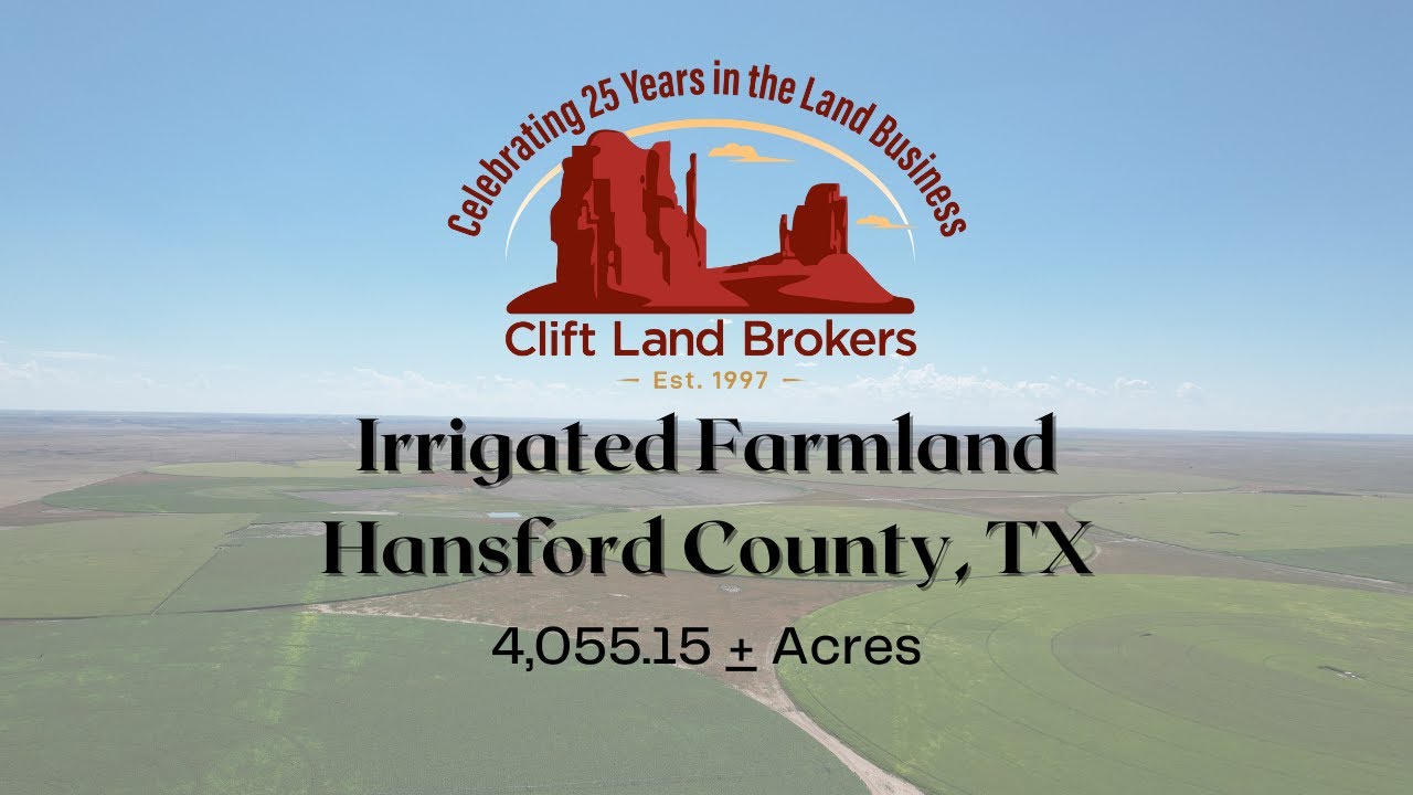 Irrigated Farmland in Hansford County 4,055.15 +/ Acres YouTube
