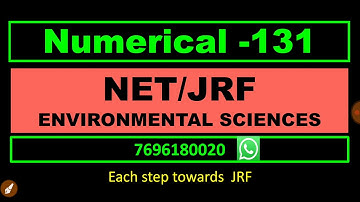 Nta ugc net jrf environmental sciences | numerical problem related to statistics | mind mapping