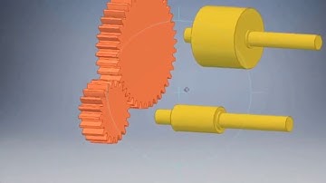 Gear Train Design using Autodesk Inventor   Project assignment for Skyfi Labs online course