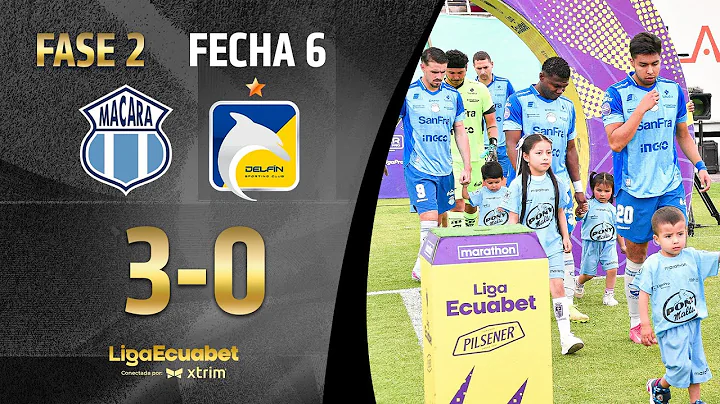 FULL SUMMARY: MACARÁ 3-0 DELFÍN | ECUABET LEAGUE SERIES A PHASE 2 - MATCHDAY 6