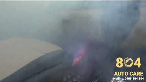 Xông khói nano bạc khử khuẩn khử mùi ẩm mốc cho ô tô tại 804AutoCare.vn