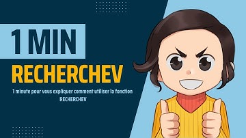 Google Sheets - La fonction RECHERCHEV en 1 minute