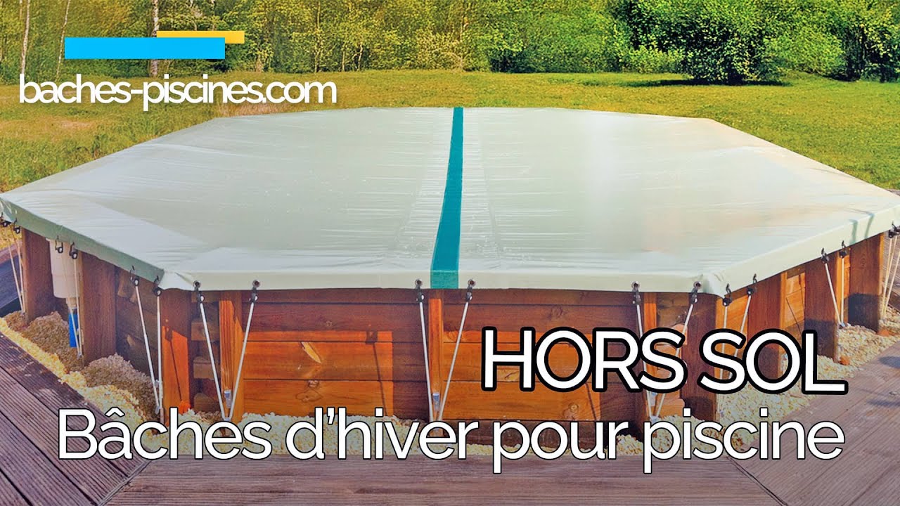 Bâche Hivernage pour Piscine Hors-sol Bestway 360 cm Ronde
