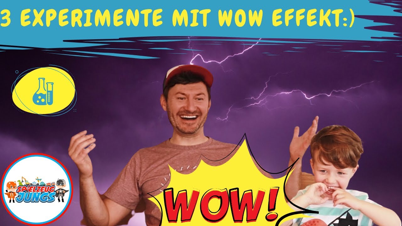 Experimente für Kinder 3 tolle Experimente mit WOW Effekt einfach zum nachmachen YouTube Experimente für Kinder 3 tolle Experimente mit WOW Effekt einfach zum nachmachen YouTube