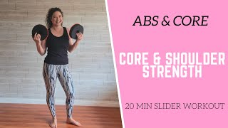 ABS & CORE // 20 Min Trislider Shoulder Stability and Core Strength Workout