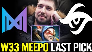 SECRET vs NIGMA HIGHLIGHTS - W33 Last Pick Meepo Destroy All  | Dota 2 Beyond Epic