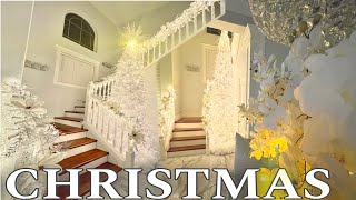 DECORATE FOR CHRISTMAS WITH ME | A WINTER WONDERLAND HOME #christmas2023
