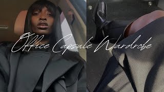 Office Capsule Wardrobe | Fashion & Creative Industry | 2024