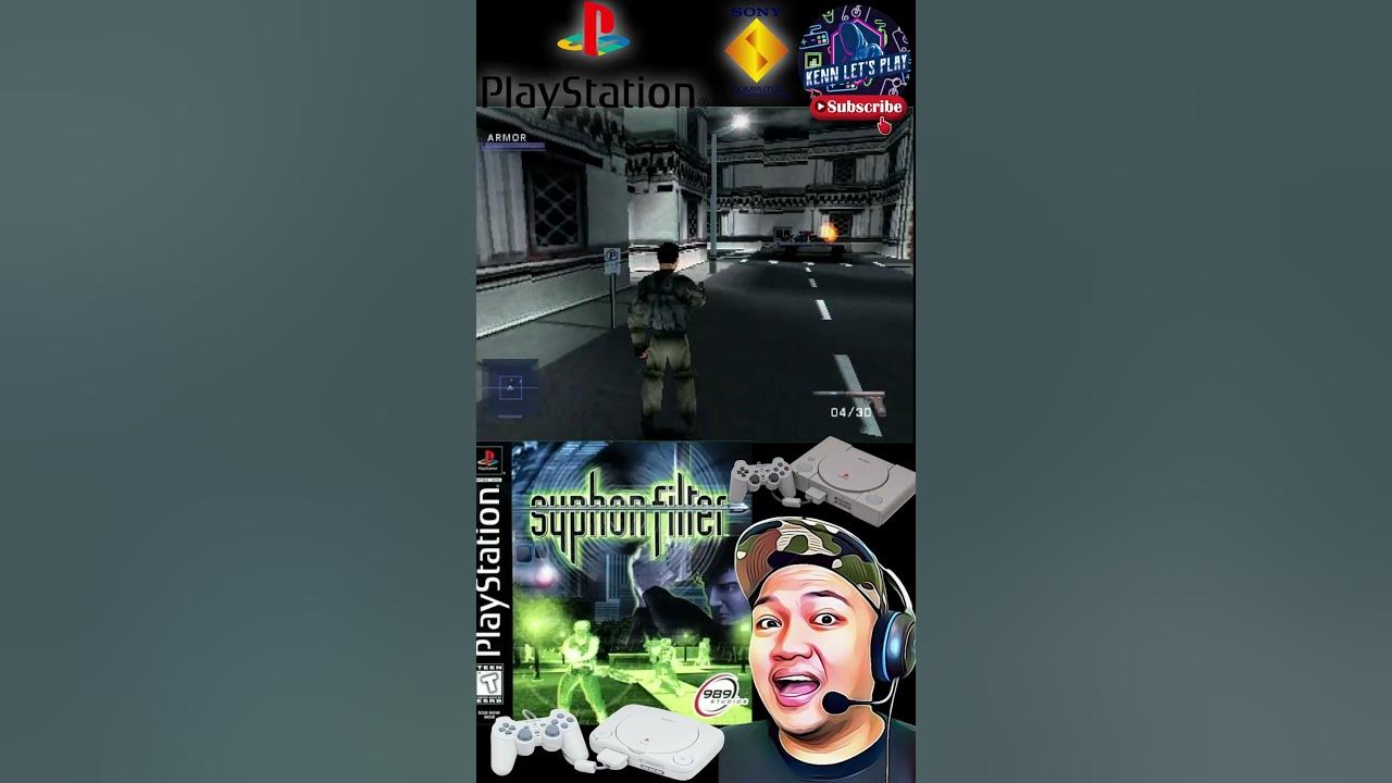 Syphon Filter - PS1, PSOne, PlayStation 1