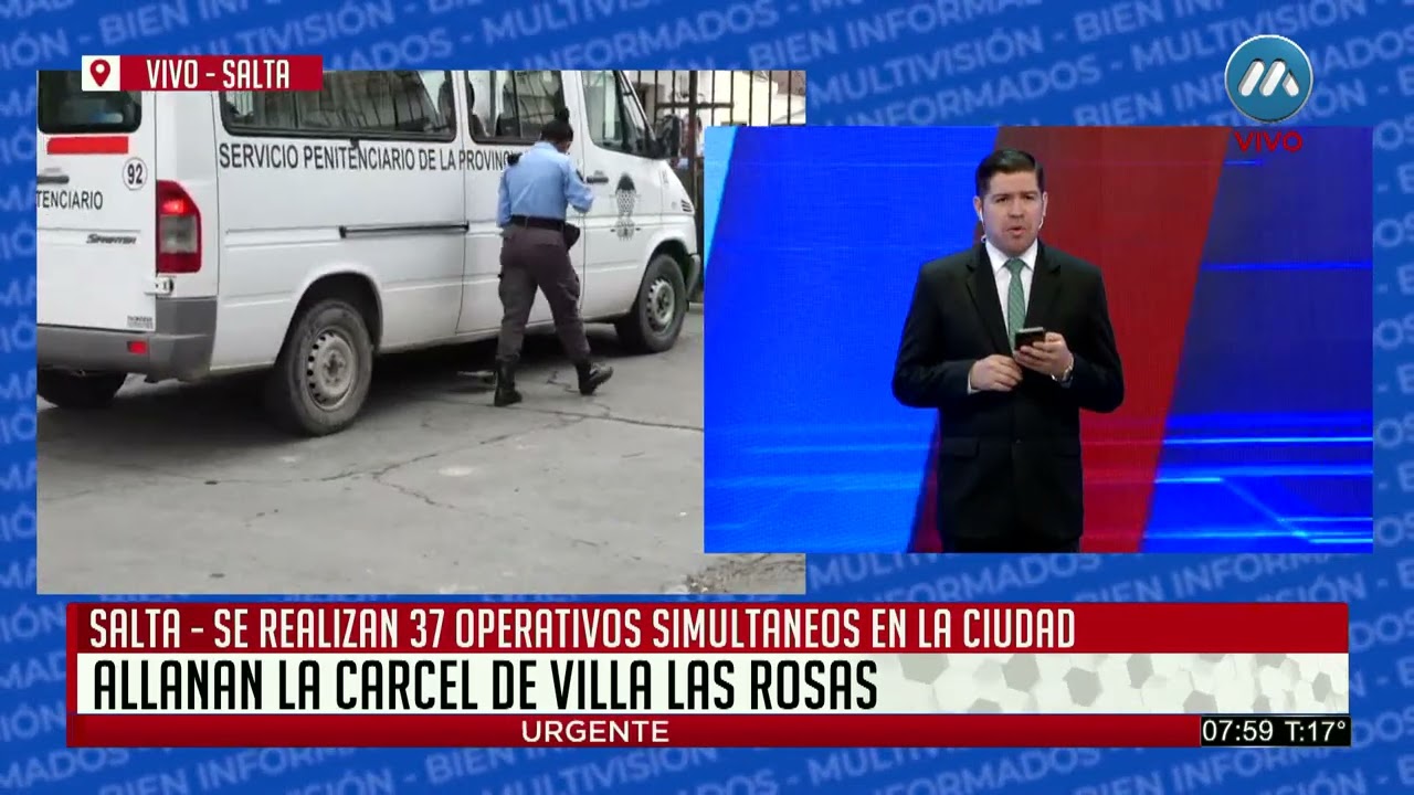 Allanan la carcel de Villa las Rosas