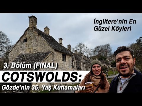 Cotswolds, Bibury, Cirencester, İngiltere’nin  Köyleri (18 Aralık 2023)