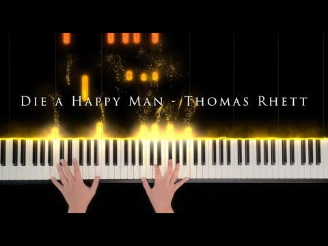 Die a happy man - Thomas Rhett Tori Kelly - Piano Visualizer