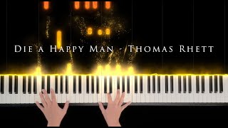 Die a happy man - Thomas Rhett Tori Kelly - Piano Visualizer